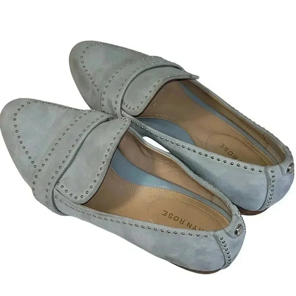 Taryn Rose Bristol Studded Suede Twee‎ Classy Comfort Loafers 8.5 - Picture 8 of 8